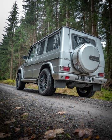 FOX Mercedes G-Klasse G500 - 453 uitlaatsysteem van cat - 2x, Verzenden