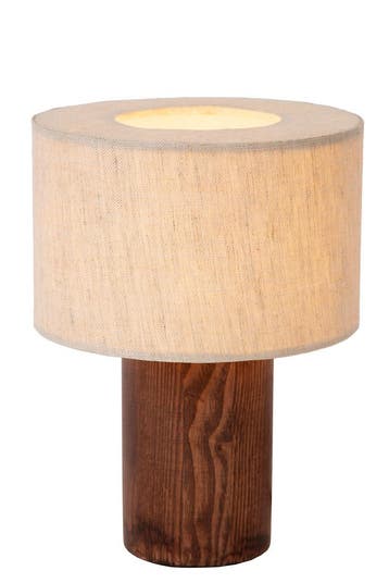 Lucide TACHINA - Tafellamp - 1xE14 - Naturel, Huis en Inrichting, Lampen | Tafellampen, Verzenden, Nieuw