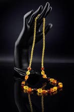 Barnsteen - Baltic Amber Contemporary Necklace – Geometric