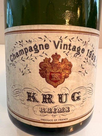 1969 Krug, Vintage - Champagne, Reims - 1 Fles (0,75 liter), Nieuw