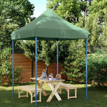 vidaXL Partytent 200 x 200 x 306 cm Groen Oxford Stof, Verzenden