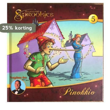 pinokkio sprookjes luister CD met boek 20 x 20 cm, Verzenden, Zo goed als nieuw