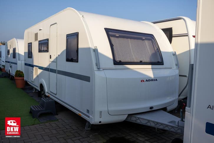ADRIA Altea 552 PK, Caravanes & Camping, Caravanes, Airco, Douche, Enlèvement