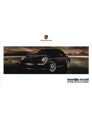 2008 PORSCHE 911 CARRERA HARDCOVER BROCHURE NEDERLANDS, Boeken, Nieuw