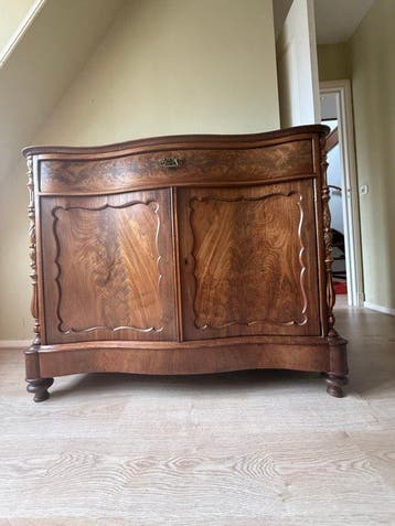 Commode - ventre - Chêne - Buffet antique 1880