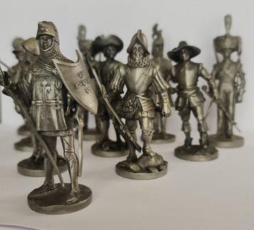 Militaire miniatuur beeldjes (24) - Lood, Nieuw