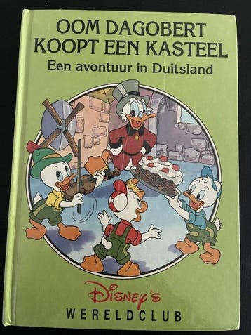 Oom Dagobert koopt een kasteel / Disneys wereldclub / 23, Verzenden, Zo goed als nieuw