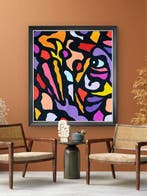 Nuno Barbedo (1983) - Watching nature (XL Size Painting)