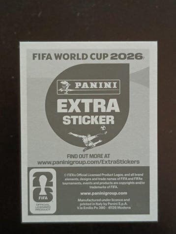 2026 Panini World Cup Stickers Cristiano Ronaldo Édition