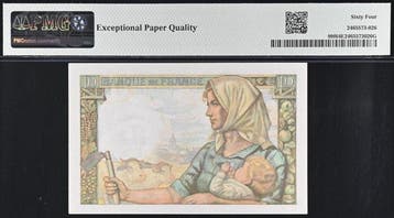 Frankrijk. - 10 Francs - 1949 - PMG 64 EPQ - Pick 99f