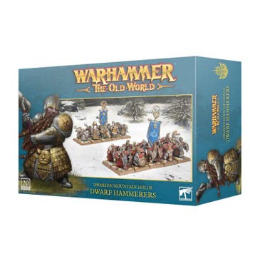 Dwarven Mountain Holds Dwarf Hammerers (warhammer nieuw), Ophalen of Verzenden