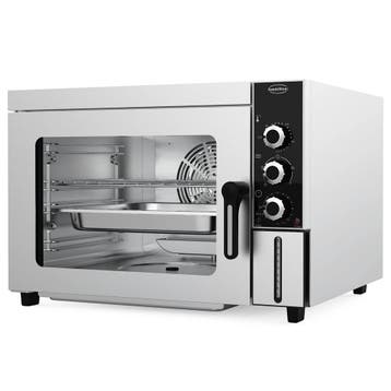 Hetelucht-/Stoomoven | 4 Niveaus (2/3 GN) | Elektrisch |, Verzenden, Nieuw in verpakking