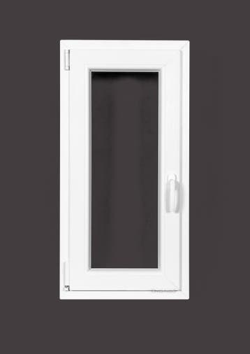 PVC raam draai kiep b50xh110 cm wit, Ophalen of Verzenden, Gevelraam of Ruit