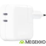Apple 35W Adapter met twee USB-C-poorten, Verzenden, Nieuw