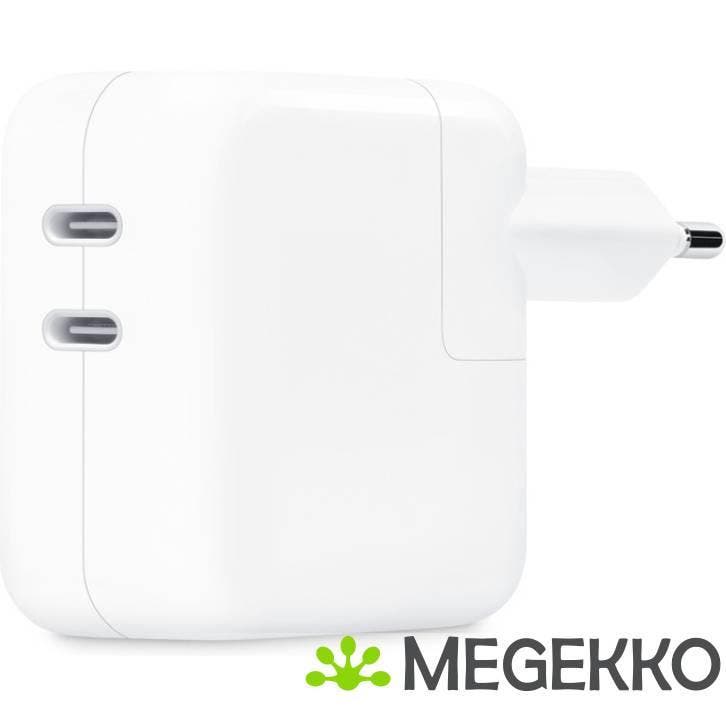Apple 35W Adapter met twee USB-C-poorten, Computers en Software, Overige Computers en Software, Nieuw, Verzenden