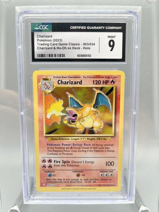Pokémon Graded card - Charizard - CGC 9 - Sword & Shield, Hobby & Loisirs créatifs, Jeux de cartes à collectionner | Pokémon
