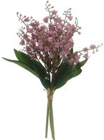 Lelietje van Dalen Roze Zijdenbloem Bundel 30 cm