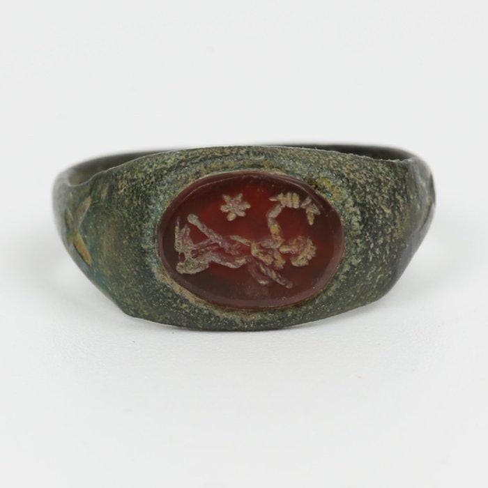 Oud-Romeins Brons ring, Collections, Minéraux & Fossiles