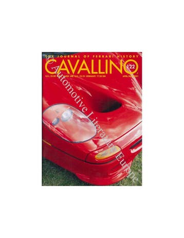2001 FERRARI CAVALLINO MAGAZINE USA 122