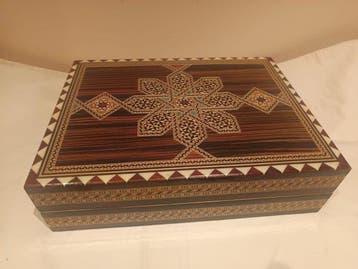 Schaakspel - Taracea árabe de Granada - Hout
