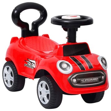 vidaXL Loopauto rood, Verzenden
