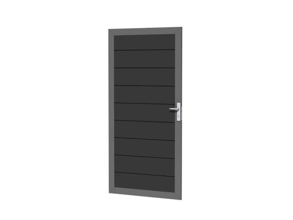 Veiling - Aluminium tuindeur - Antraciet - 183x93 cm, Tuin en Terras, Schuttingen, Nieuw