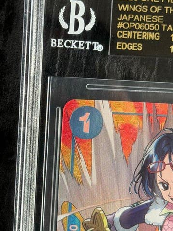 Bandai - 1 Graded card - One Piece - Tashigi OP06-050 Foil -