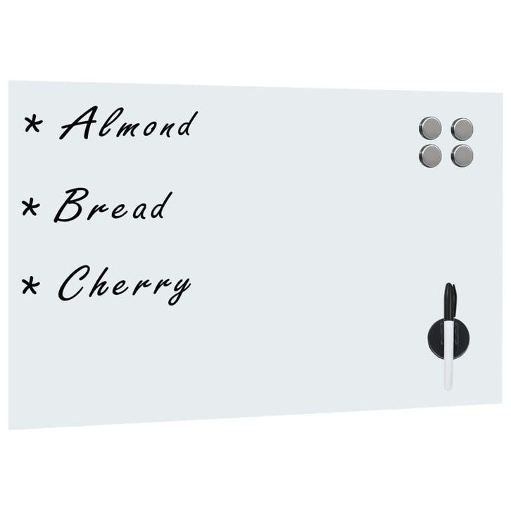 vidaXL Magneetbord wandmontage 50x30 cm glas, Articles professionnels, Aménagement de Bureau & Magasin | Fournitures de bureau