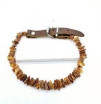 Barnsteen honden halsband 30-35cm (M), Ophalen of Verzenden, Nieuw