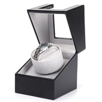 Watchwinder - Horloge doos - Horloge winder - Zwart - Olvy, Verzenden