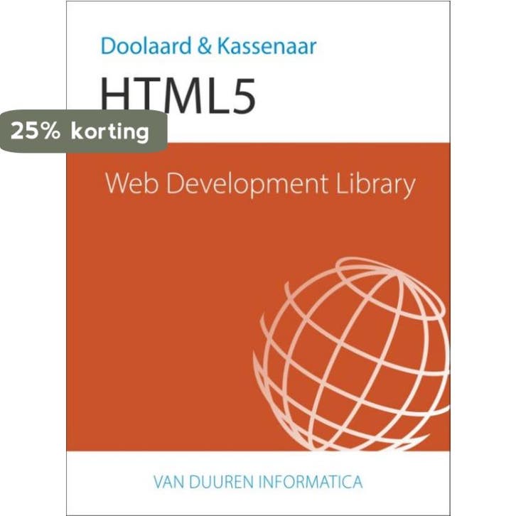 HTML5 / Web Development Library 9789059408081 Peter Doolaard, Livres, Informatique & Ordinateur, Envoi