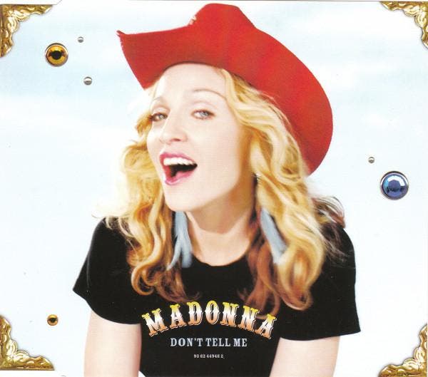 Madonna - Dont Tell Me, CD & DVD, CD | Pop, Envoi