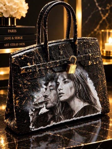 Art Stray-Nos - “ Birkin by Birkin, le poète et sa muse .