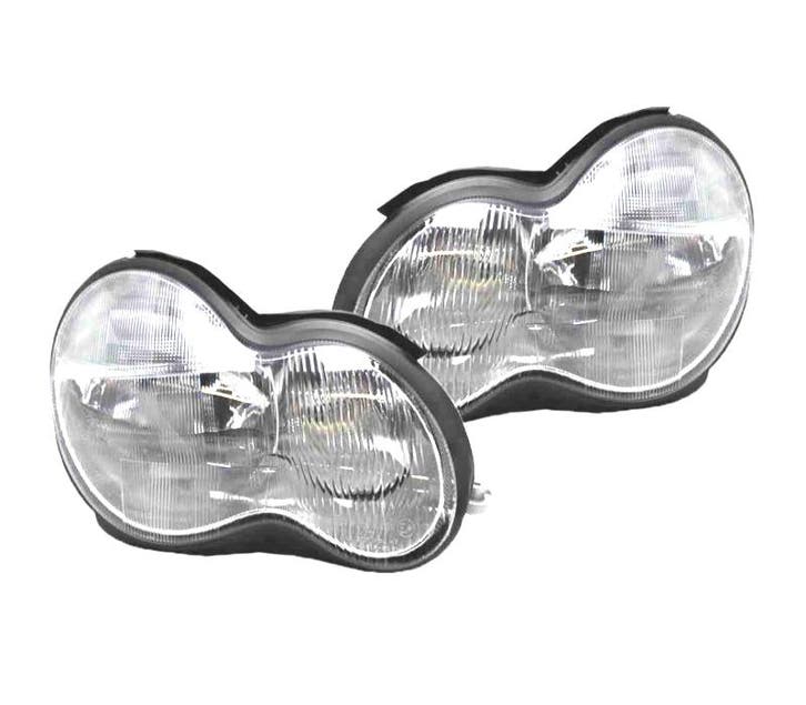 PHARES POUR MERCEDES CLASSE C W203 04-07 RESTYLING, Autos : Pièces & Accessoires, Éclairage, Envoi