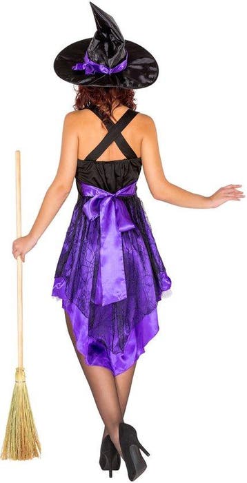 2dekans | Dressforfun vrouwenkostuum sexy heksenkleed M -, Kinderen en Baby's, Carnavalskleding en Verkleedspullen, Ophalen of Verzenden