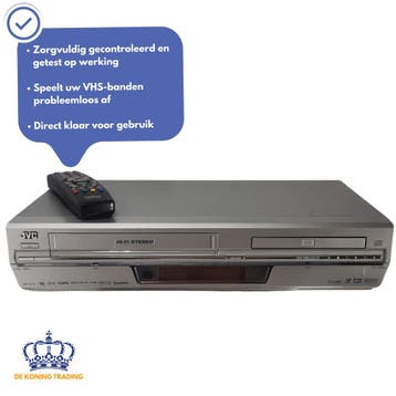 JVC HR-XV3E | VHS DVD Combinatie | Videorecorder | DVD, Verzenden, Gebruikt, VHS-speler of -recorder