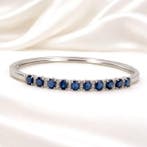 Zonder minimumprijs - Armband Verguld Saffier - Topaas - 18k, Bijoux, Sacs & Beauté, Bracelets