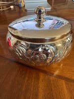 Suikerpot - .800 zilver - Handgeciseleerd in Firenze, Antiek en Kunst