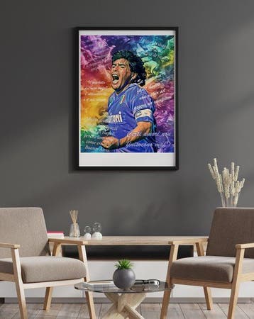 Finalmente!! Original by Raffaele De Leo - Maradona V3!! - A, Nieuw