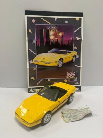 Franklin Mint 1:24 - Voiture miniature - Chevrolet Corvette