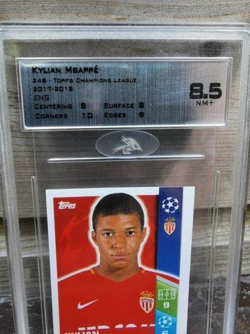 2017/18 Topps UEFA Champions League Kylian Mbappé #348