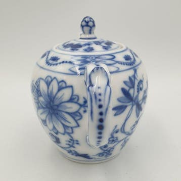 Carl Teichert - Théière - Porcelaine à la cendre dos