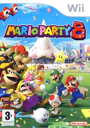 Mario Party 8 (Wii Games), Games en Spelcomputers, Ophalen of Verzenden, Zo goed als nieuw