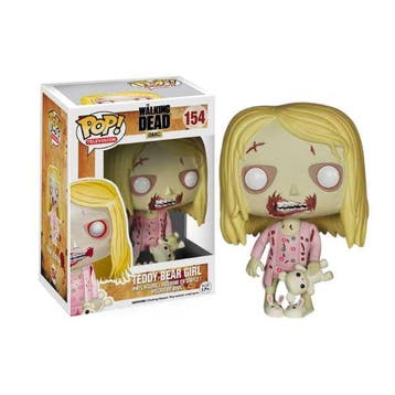 Funko Pop! Telvision: The Walking Dead  Teddy Bear Girl #154, Verzenden, Nieuw
