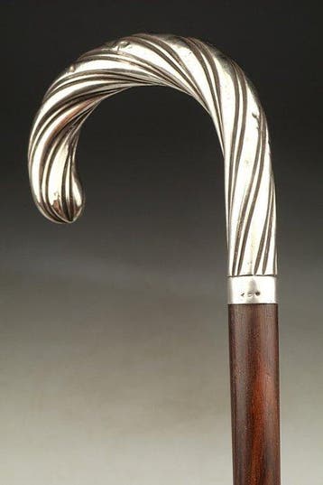 Canne de marche - Argent 950
