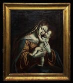 Scuola Umbra (c. 1670) - La Madonna del Velo