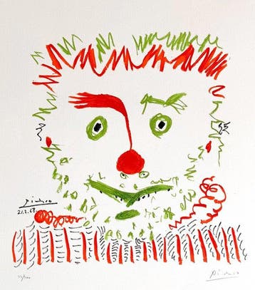 Pablo Picasso (1881-1973) - Clown