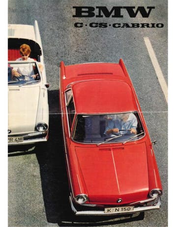 1963 BMW 700 BROCHURE NEDERLANDS, Nieuw