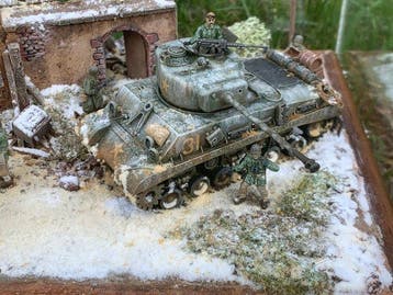 Diorama made in Italy - Model militair voertuig -, Nieuw