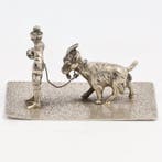 NO RP - C. & A. Lesener - Man met Geit - Beeldje - .835